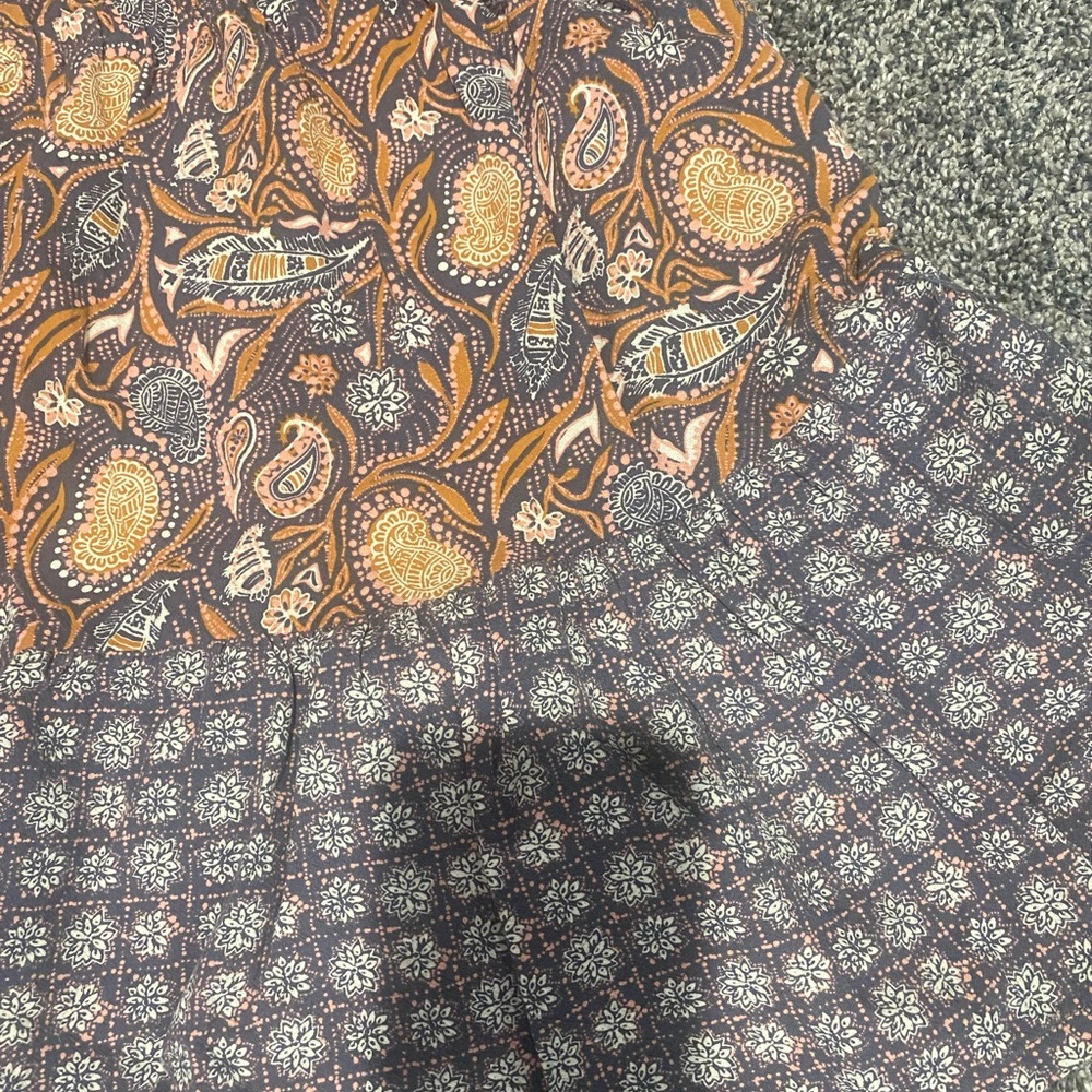Universal Thread Paisley Flutter Sleeve Sundress Dress - Picture 4 of 4